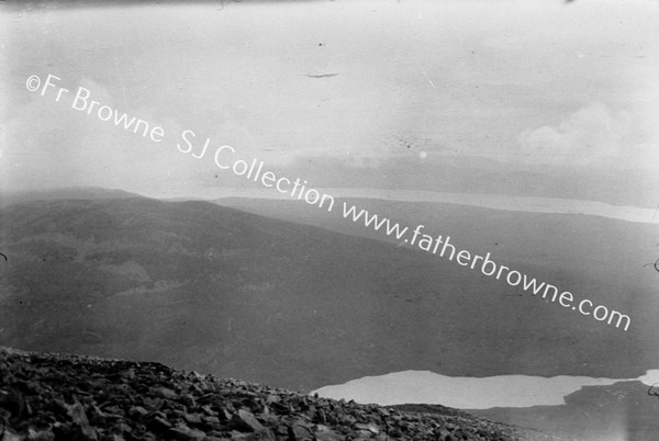 ISLAY SOUND & HILLS OF ISLAY FROM JURA